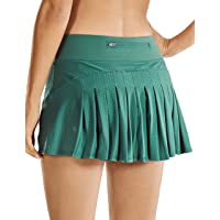 CRZ YOGA Mujer Deportivo Corto Falda Plisada Skorts de Tenis Golf con Interior Shorts